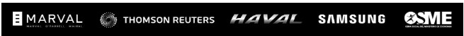 Marval · Thomson Reuters · Haval · Samsung · SME